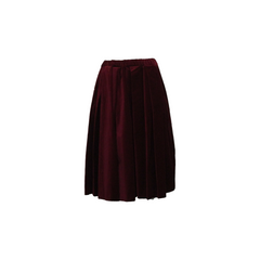 SKIRT, BURGUNDY - COMME des GARCONS