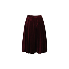 SKIRT, BURGUNDY - COMME des GARCONS