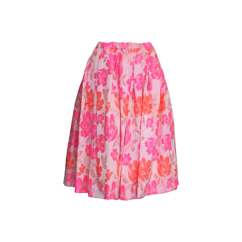 SKIRT, WHITE/PINK - COMME des GARCONS