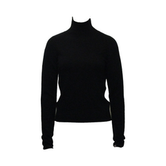 AUDREY SWEATER, RAVEN - EXTREME CASHMERE