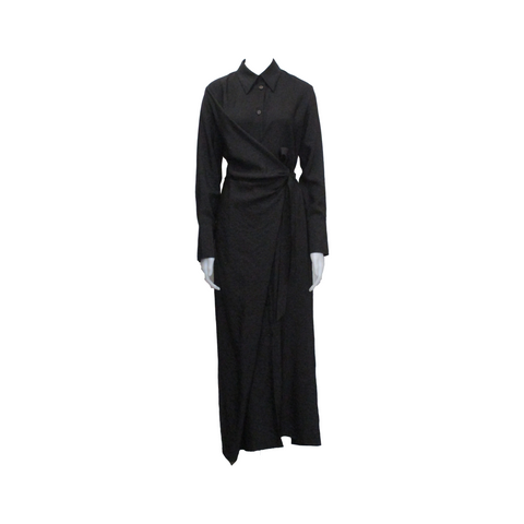 DAYA SHIRT DRESS, BLACK - CHRISTIAN WIJNANTS