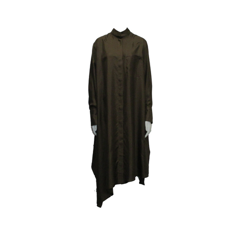 DORE SHIRT DRESS, CHESTNUT - CHRISTIAN WIJNANTS