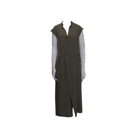 DORYAS DRESS, KHAKI - CHRISTIAN WIJNANTS
