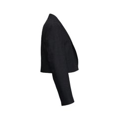 JORDIA CROPPED BLAZER, CHARCOAL MELANGE - CHRISTIAN WIJNANTS