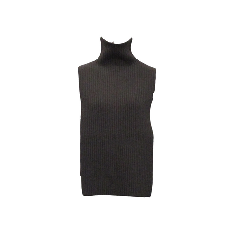 KAWSAR KNIT BIB, FOREST MELANGE - CHRISTIAN WIJNANTS