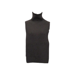 KAWSAR KNIT BIB, FOREST MELANGE - CHRISTIAN WIJNANTS