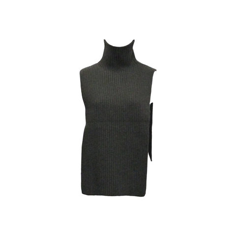 KAWSAR KNIT BIB, YAK MELANGE - CHRISTIAN WIJNANTS