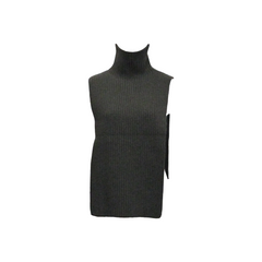 KAWSAR KNIT BIB, YAK MELANGE - CHRISTIAN WIJNANTS