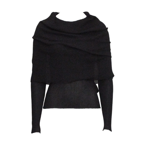 KEDARI SWEATER, BLACK - CHRISTIAN WIJNANTS