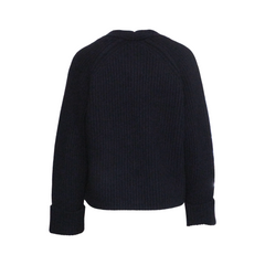 KEOLANA V-NECK SWEATER, DARK MARINE - CHRISTIAN WIJNANTS