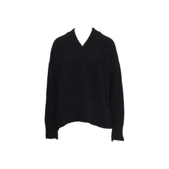KIANEZ OVERSIZED SWEATER, BLACK - CHRISTIAN WIJNANTS
