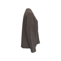 KIANEZ OVERSIZED SWEATER, TOFFEE - CHRISTIAN WIJNANTS
