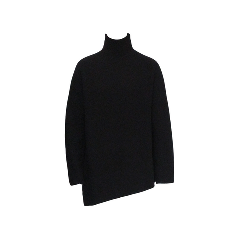 KOGA SEAMLESS SWEATER, BLACK - CHRISTIAN WIJNANTS
