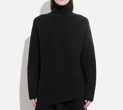 KOGA SEAMLESS SWEATER, BLACK - CHRISTIAN WIJNANTS