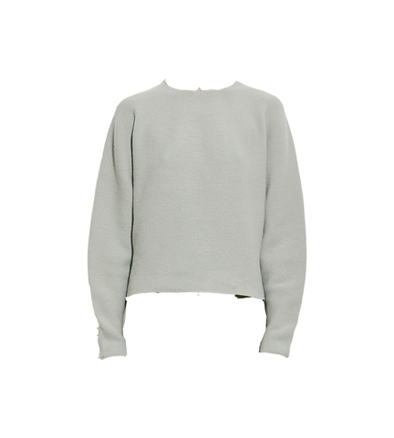KOPANO SEAMLESS SWEATER, SILVER - CHRISTIAN WIJNANTS