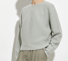 KOPANO SEAMLESS SWEATER, SILVER - CHRISTIAN WIJNANTS