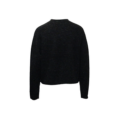 KULELE SWEATER, SPECKLED BLACK - CHRISTIAN WIJNANTS