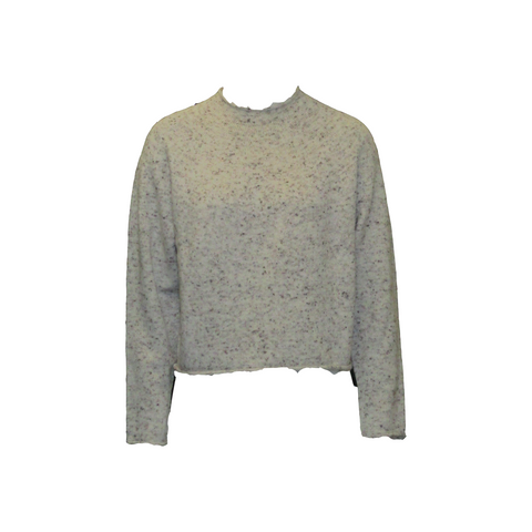 KULELE SWEATER, SPECKLED ECRU - CHRISTIAN WIJNANTS