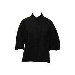 TALONA WOOL SHIRT, BLACK - CHRISTIAN WIJNANTS