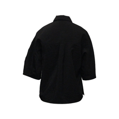 TALONA WOOL SHIRT, BLACK - CHRISTIAN WIJNANTS