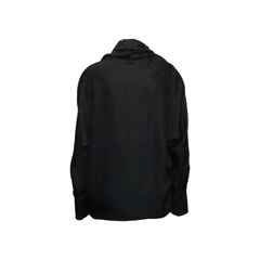TOVRA SILK BLOUSE, BLACK - CHRISTIAN WIJNANTS