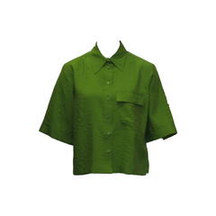 TUMELAH BOXY SHIRT, BAMBOO - CHRISTIAN WIJNANTS