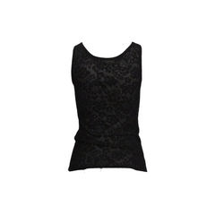 BOXER TOP, RAVEN - EXTREME CASHMERE