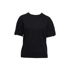 CUBA T-SHIRT, RAVEN - EXTREME CASHMERE
