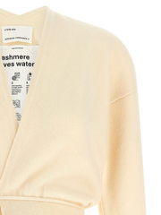 ELLA CARDIGAN, CREAM - EXTREME CASHMERE