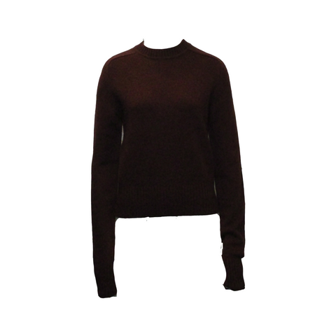 GLORY SWEATER, MAROON - EXTREME CASHMERE