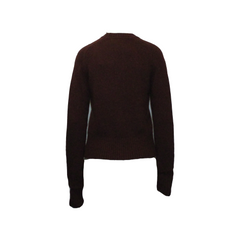 GLORY SWEATER, MAROON - EXTREME CASHMERE