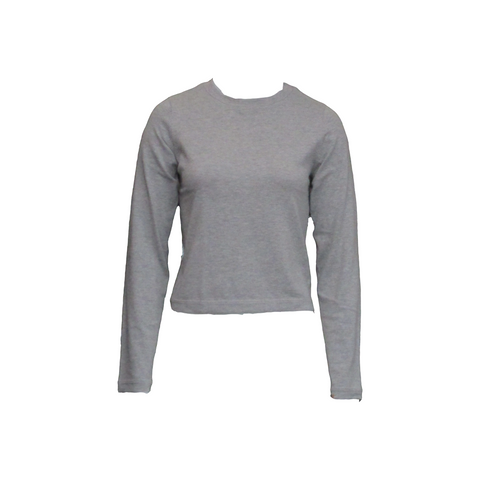 LISA T-SHIRT, GREY - EXTREME CASHMERE