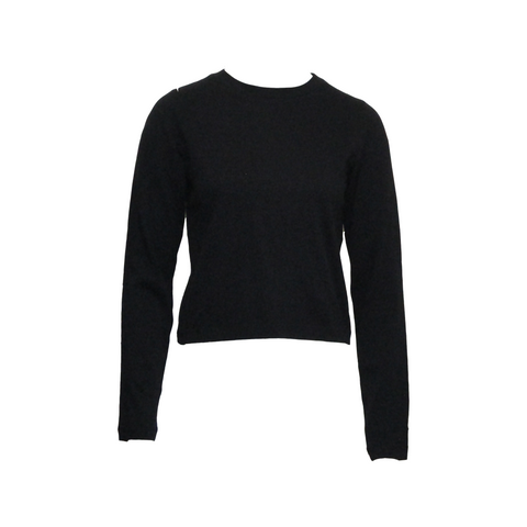 LISA T-SHIRT, NAVY - EXTREME CASHMERE