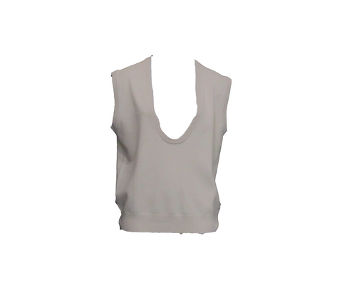 LORD VEST, BONE - EXTREME CASHMERE