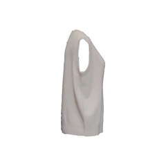 LORD VEST, BONE - EXTREME CASHMERE