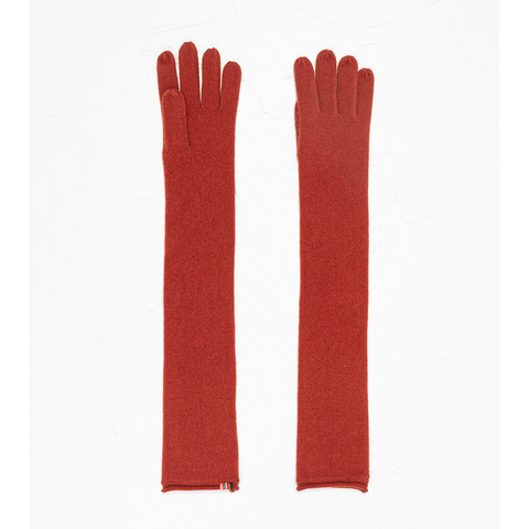 OPERA KNITTED GLOVES, MAPLE - EXTREME CASHMERE