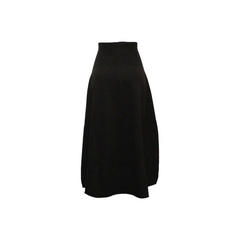 EASE SKIRT, DARK BROWN - EXTREME CASHMERE
