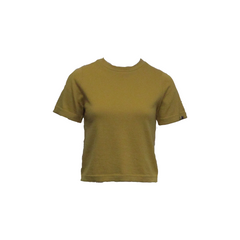 TINA T-SHIRT, CORN - EXTREME CASHMERE