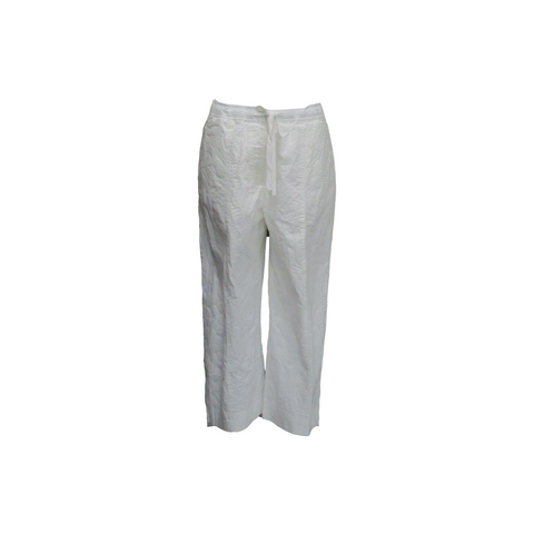 LOW CROTCH TROUSERS, OFFWHITE . RUNDHOLZ BLACK LABEL
