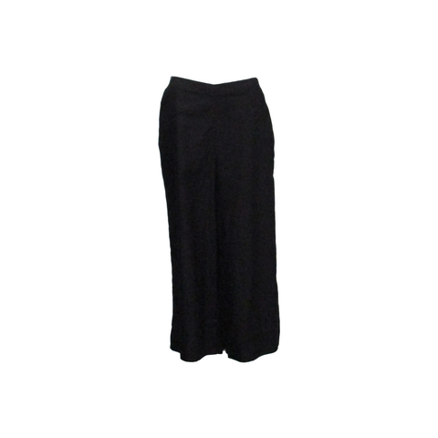 WIDE TROUSERS, BLACK - RUNDHOLZ BLACK LABEL