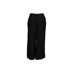 WIDE TROUSERS, BLACK - RUNDHOLZ BLACK LABEL
