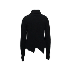 CARDIGAN, BLACK - RUNDHOLZ BLACK LABEL