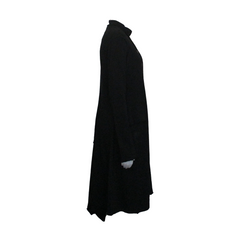 TULIP JERSEY COAT, BLACK - RUNDHOLZ BLACK LABEL