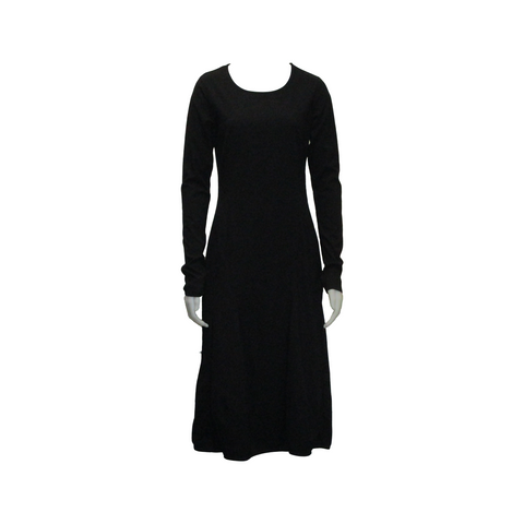 TULIP DRESS, BLACK - RUNDHOLZ BLACK LABEL