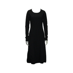 TULIP DRESS, BLACK - RUNDHOLZ BLACK LABEL