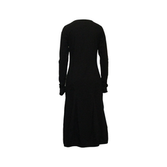 TULIP DRESS, BLACK - RUNDHOLZ BLACK LABEL