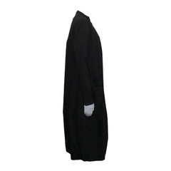 DRESS WITH LARGE POCKETS, BLACK - RUNDHOLZ BLACK LABEL