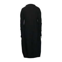 DRESS WITH LARGE POCKETS, BLACK - RUNDHOLZ BLACK LABEL