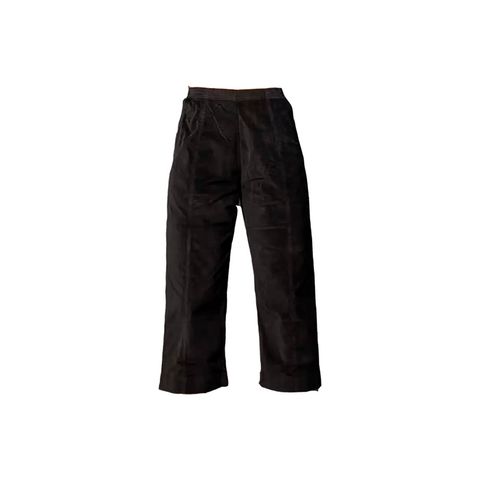 VELVET PANTS, BLACK - RUNDHOLZ BLACK LABEL