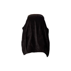 TULIP VELVET SKIRT, BLACK - RUNDHOLZ BLACK LABEL